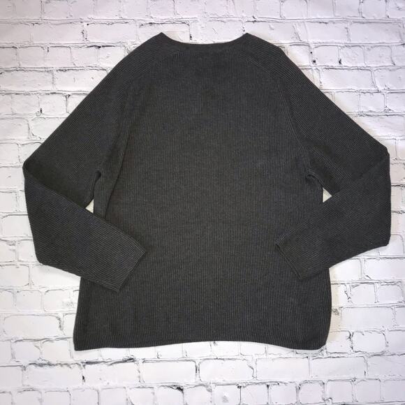 Gray GAP Ribbed Sweater - Picture 6 of 6